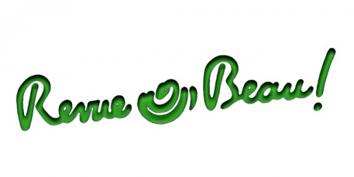 Logo Revue Beau!, spoluprce Peter Balhar, 2009